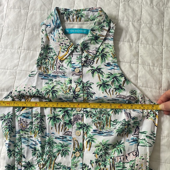 Tori Richard Aloha Toile Mimi Dress - Picture 10 of 12